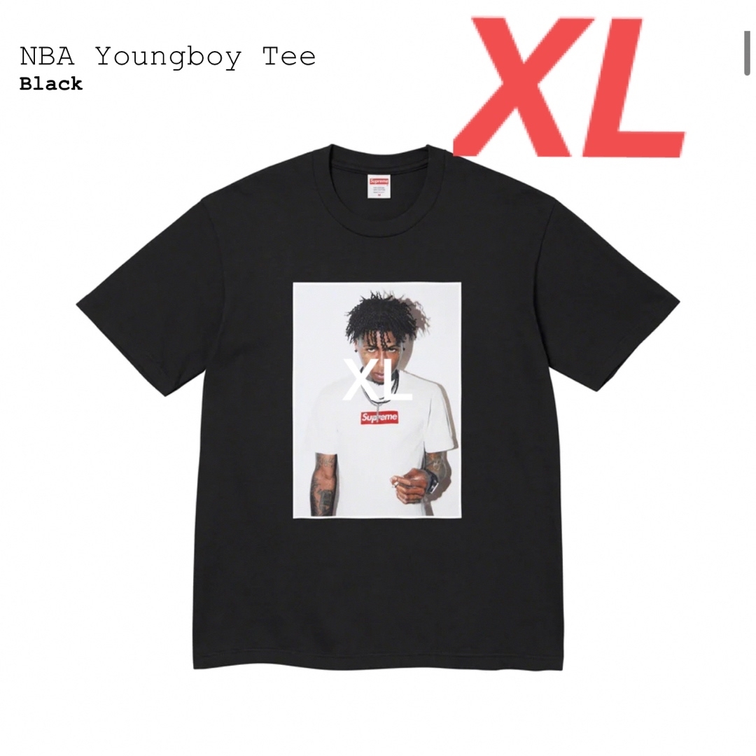 Supreme NBA Youngboy Tee Black XLサイズ