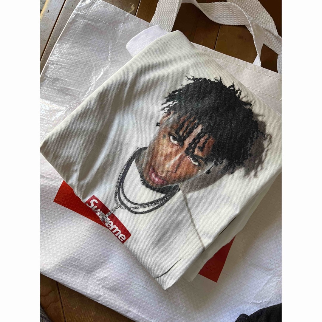 シュプリームSupreme NBA Youngboy Tee White Lサイズ