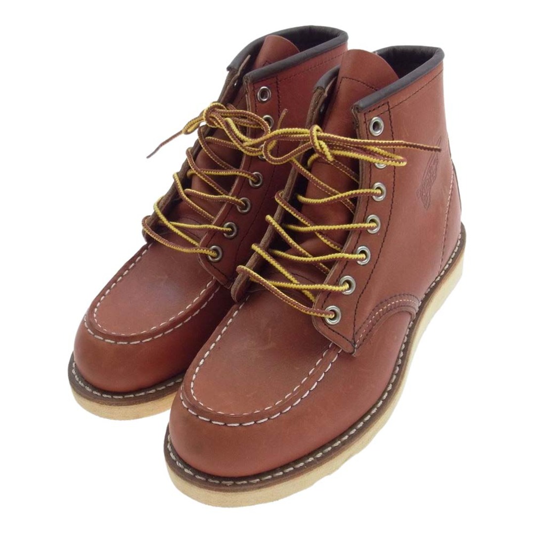 REDWING(レッドウィング)のRED WING レッドウィング ブーツ 8875 6inch CLASSIC MOC TOE アイリッシュセッター ブーツ ブラウン系 22.5cm【美品】【中古】 レディースの靴/シューズ(ブーツ)の商品写真