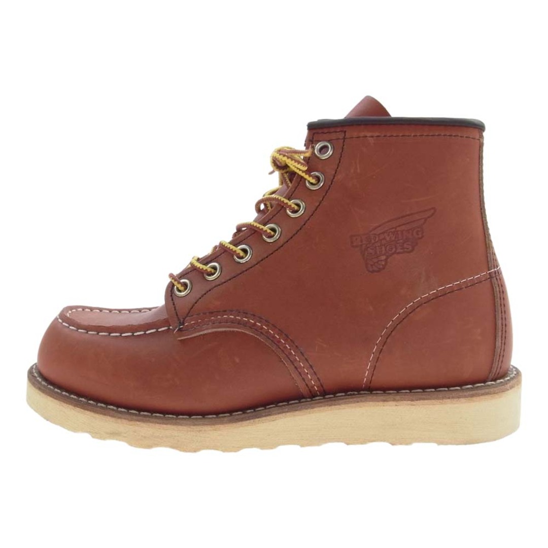 REDWING(レッドウィング)のRED WING レッドウィング ブーツ 8875 6inch CLASSIC MOC TOE アイリッシュセッター ブーツ ブラウン系 22.5cm【美品】【中古】 レディースの靴/シューズ(ブーツ)の商品写真