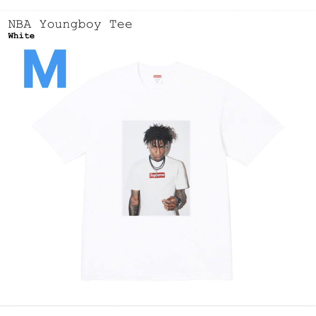 Supreme NBA Youngboy Tee "White" Mサイズメンズ