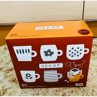 uccおいしいカフェインレスドリップコーヒー(コク深め) 30袋(コーヒー)