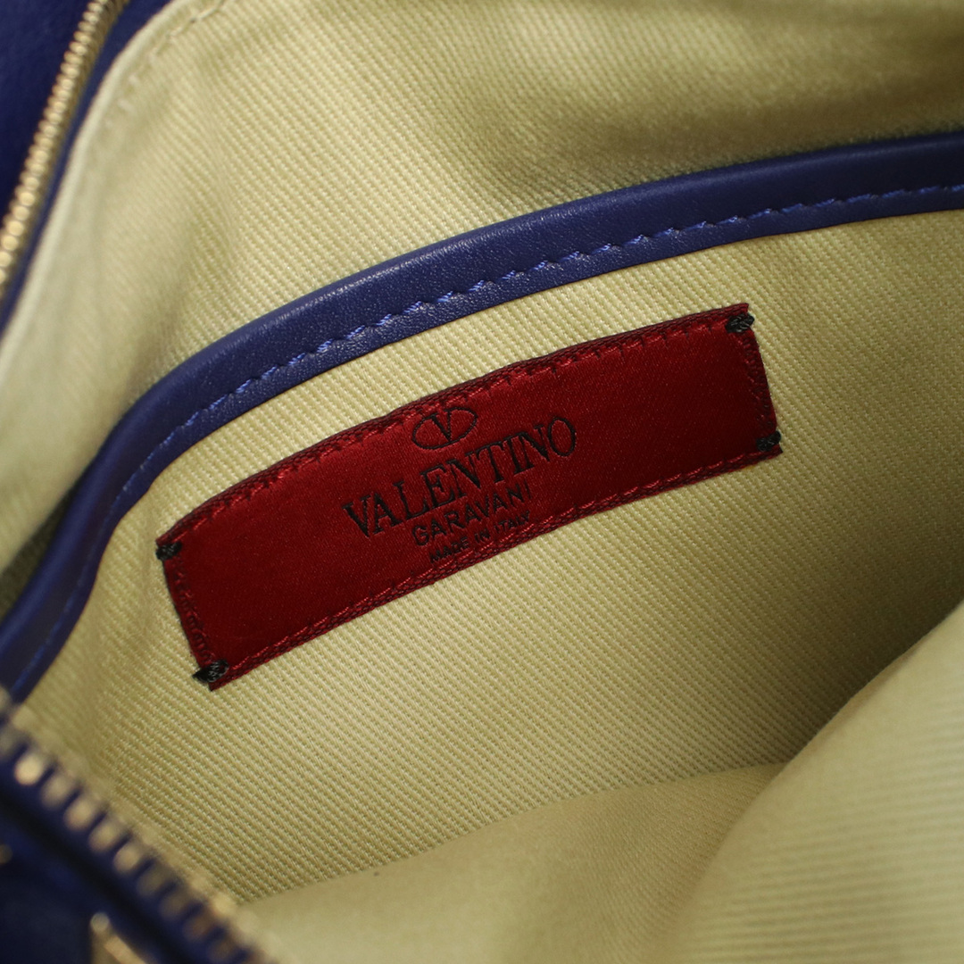 VALENTINO ヴァレンティノ チェーンショルダーバッグ ロックスタッズ 斜め掛け ショルダーバッグ レザー レディース 4
