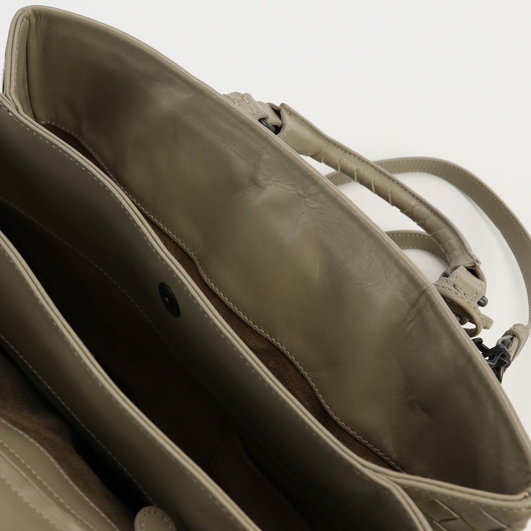 BOTTEGAVENETA ボッテガヴェネタ スモール ローマバッグ イントレチャート 337303 ハンドバッグ レザー レディース 3