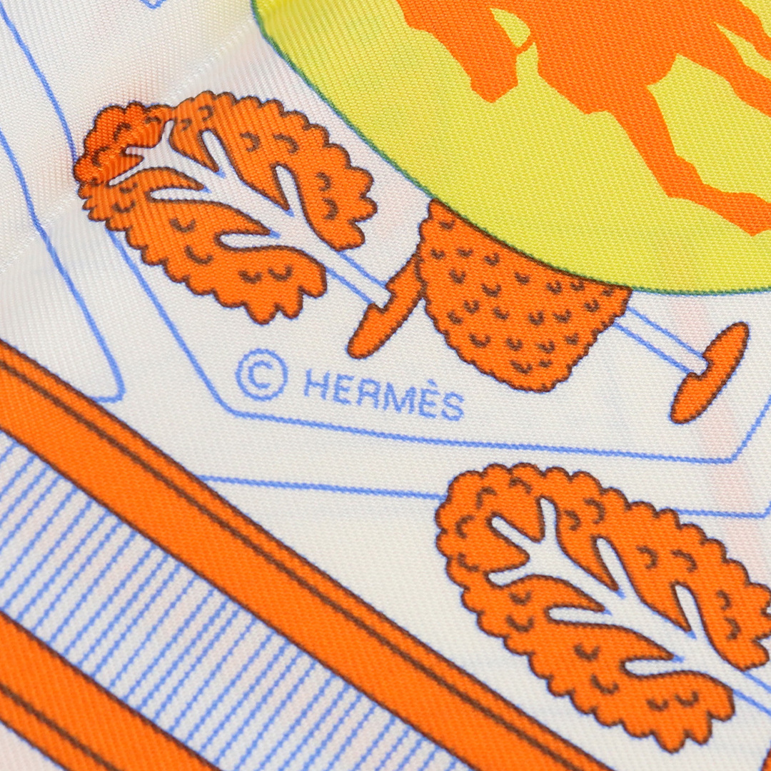 HERMES エルメス カレ90 新パリの恋人たち スカーフ シルク【中古】 ユニセックス