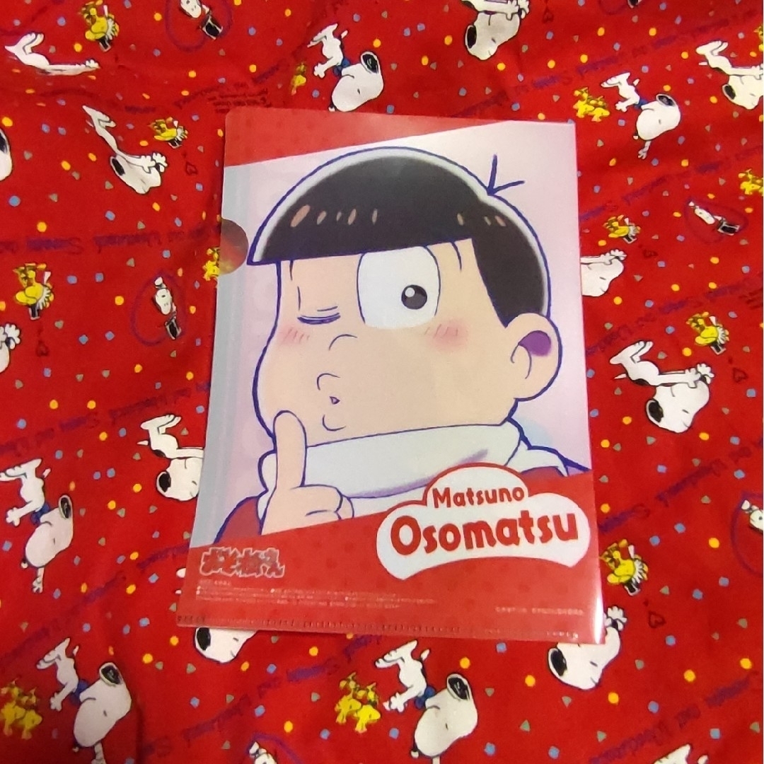 おそ松さん おそ松 クリアファイル ２種 エンタメ/ホビーのアニメグッズ(クリアファイル)の商品写真