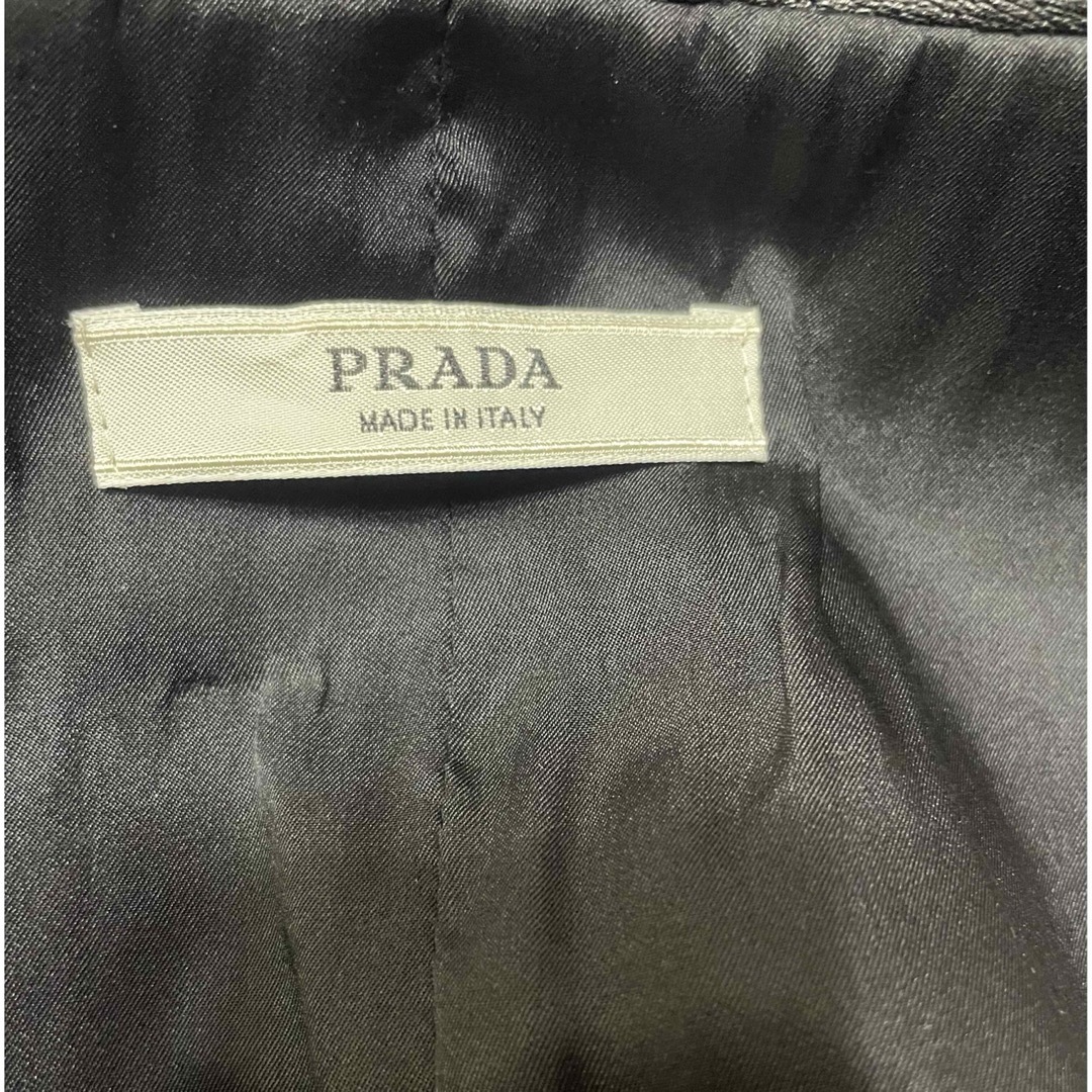 prada ペプラムレザージャケット　ライダース　プラダ