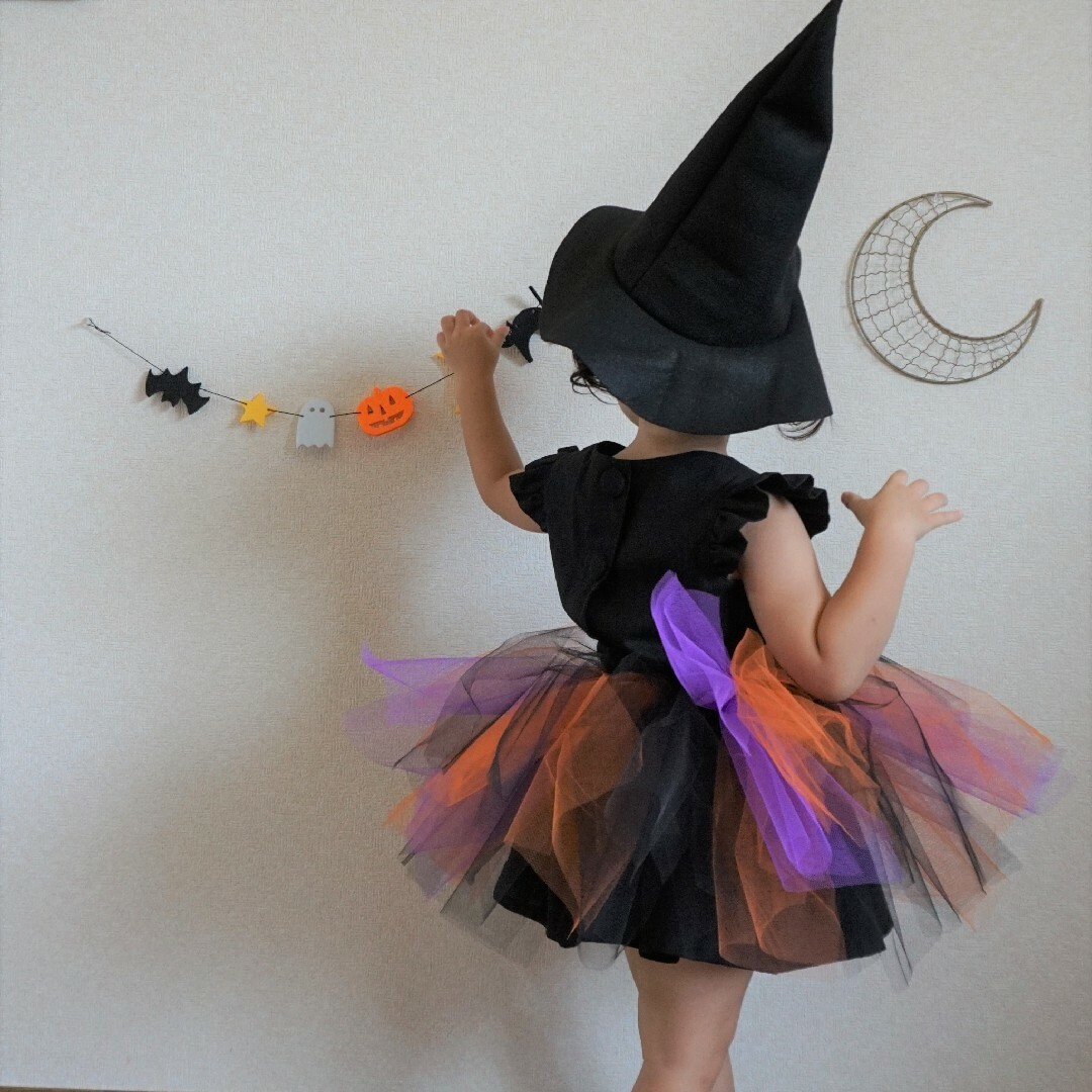 ハロウィンの魔女セット エンタメ/ホビーのコスプレ(衣装一式)の商品写真
