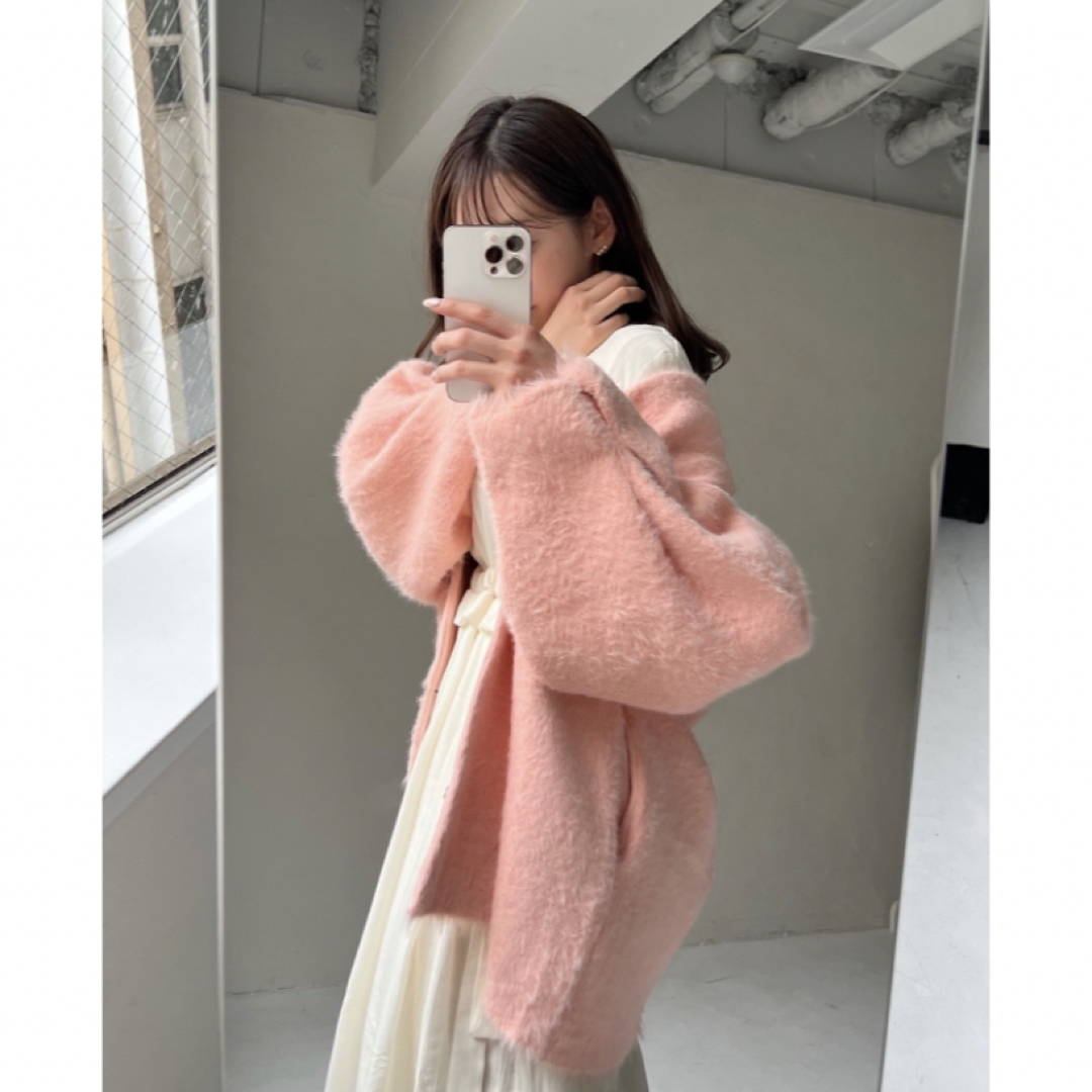 Le.ema mohair touch relax cardiganの通販 by ❤︎｜ラクマ