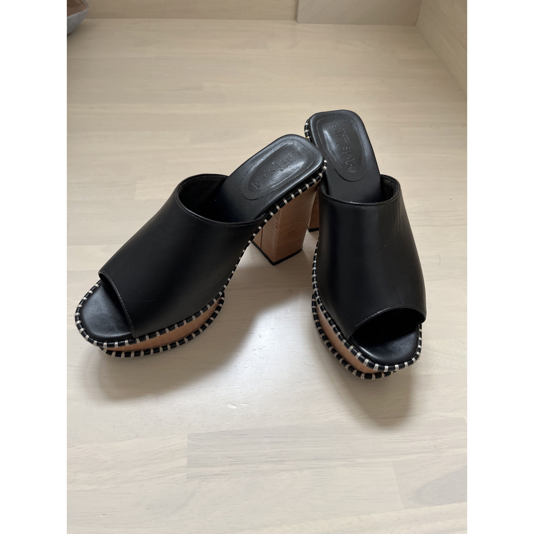 【値下げ】ヒール10cm   サボサンダル レディースの靴/シューズ(サンダル)の商品写真