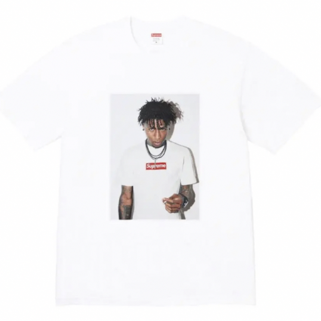 supreme NBA Youngboy Tee 白　L メンズのトップス(Tシャツ/カットソー(半袖/袖なし))の商品写真