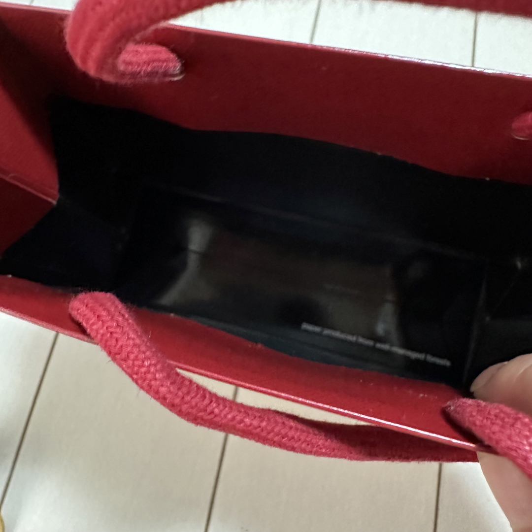 カルティエ　ミニショッパー　紙袋　ショップ袋 レディースのバッグ(ショップ袋)の商品写真