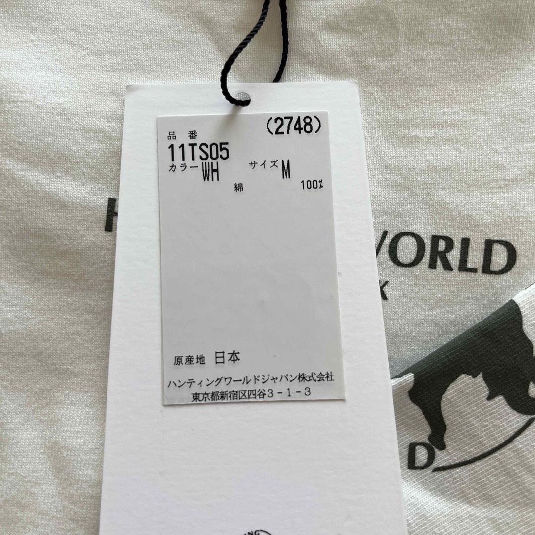 HUNTING WORLD(ハンティングワールド)のハンティングワールド　長袖　ロンT 未使用 メンズのトップス(Tシャツ/カットソー(七分/長袖))の商品写真