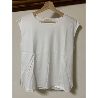 エムプルミエ(M-premier)の【タグ付き未使用】m's select フレンチスリーブ　カットソー(Tシャツ(半袖/袖なし))