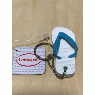 ハワイアナス(havaianas)の【havaianas】ハワイアナス キーホルダーWHT/SKB(キーホルダー)