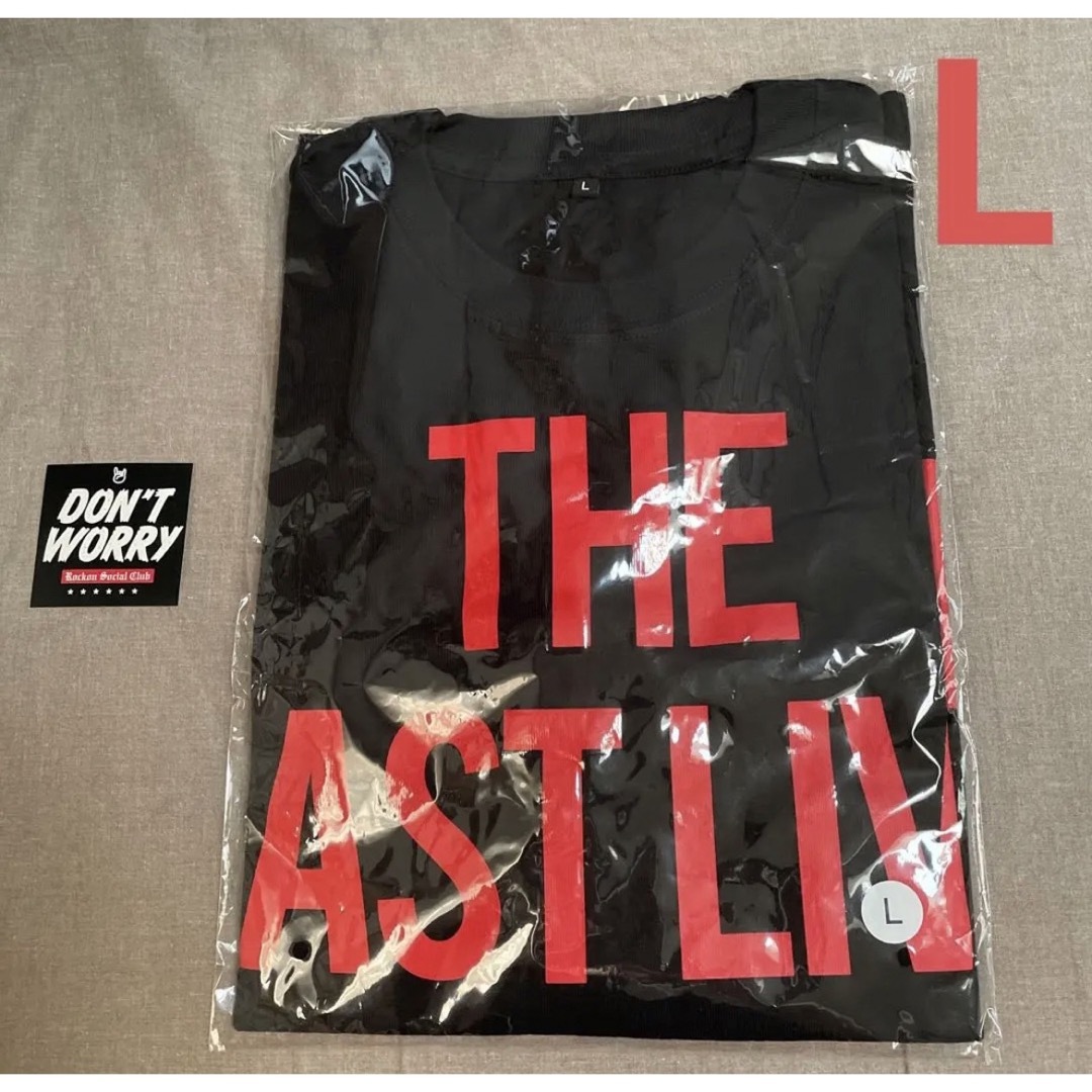 新品未開封☆ 男闘呼組2023 THE LAST LIVE Tシャツ L 黒×赤