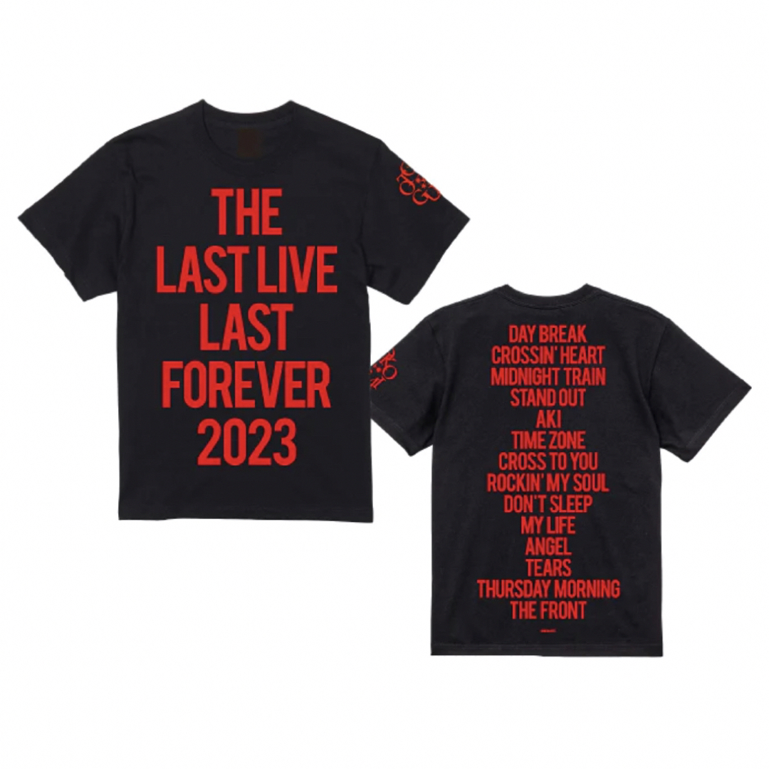 新品未開封☆ 男闘呼組2023 THE LAST LIVE Tシャツ L 黒×赤 2