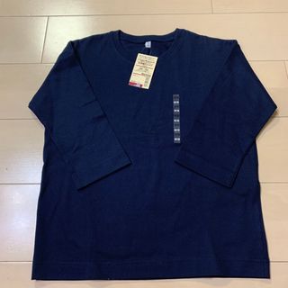 ムジルシリョウヒン(MUJI (無印良品))の無印良品　七分袖　Tシャツ　キッズ　タグ付き(Tシャツ/カットソー)