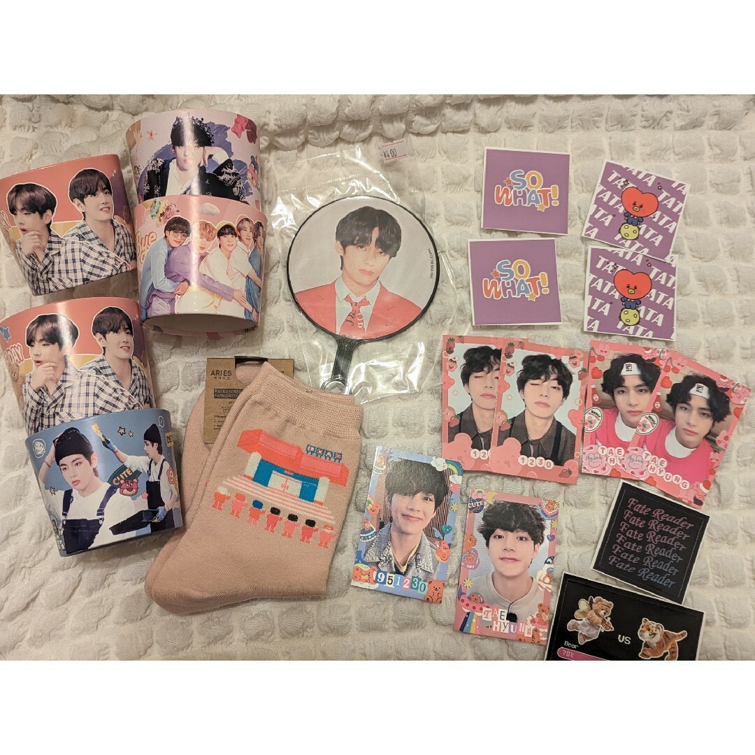BTS グッズ テテ v キムテヒョン セットの通販 by なっつ's shop BTS グッズ テテ v キムテヒョン セットの通販 by なっつ's shop