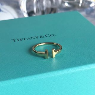 ティファニー(Tiffany & Co.)のし〜ず様専用☆Tiffany  Tリング  k18 YG  #11(リング(指輪))