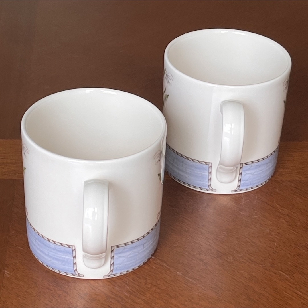 WEDGWOOD - 【美品】ウェッジウッド☆スノードロップ☆ペア WEDGWOOD - 【美品】ウェッジウッド☆スノードロップ☆ペア