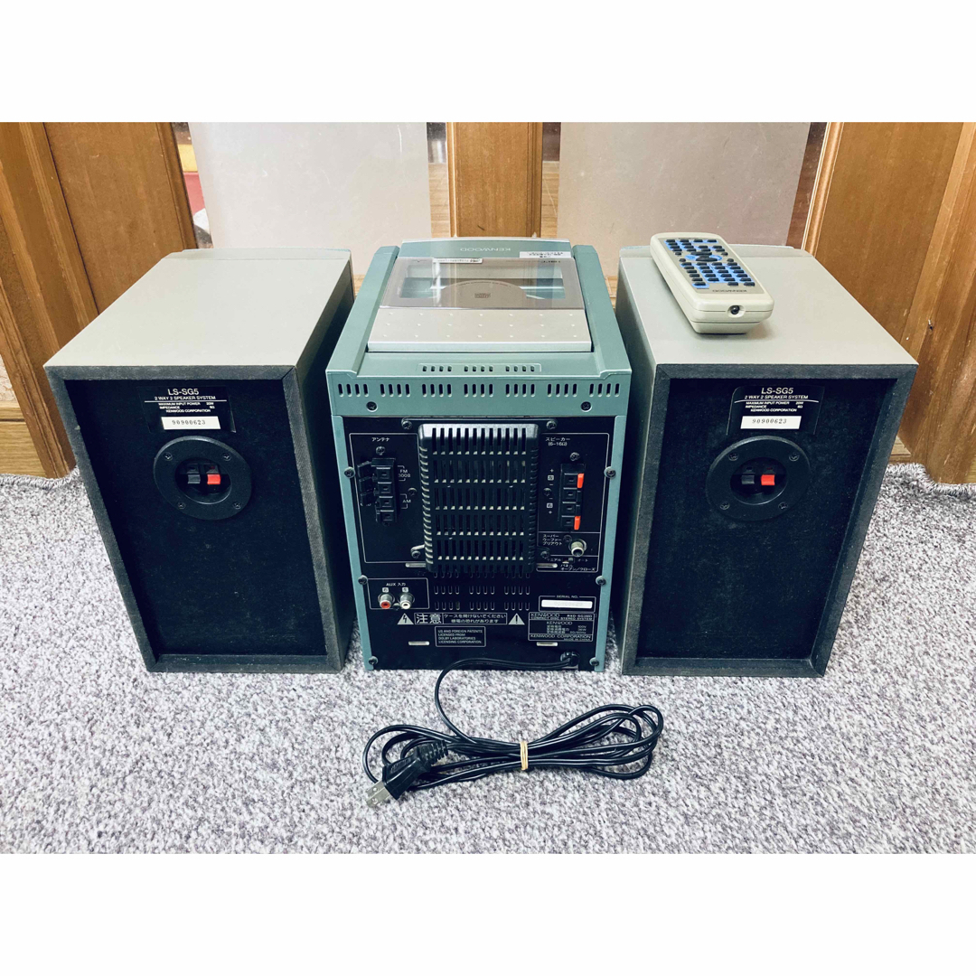 KENWOOD - KENWOOD ケンウッド CD MDマイクロ コンポ RXD-SG3MDの通販