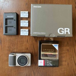 リコー(RICOH)の【美品・おまけ多数】RICOH GR III Diary Edition (コンパクトデジタルカメラ)