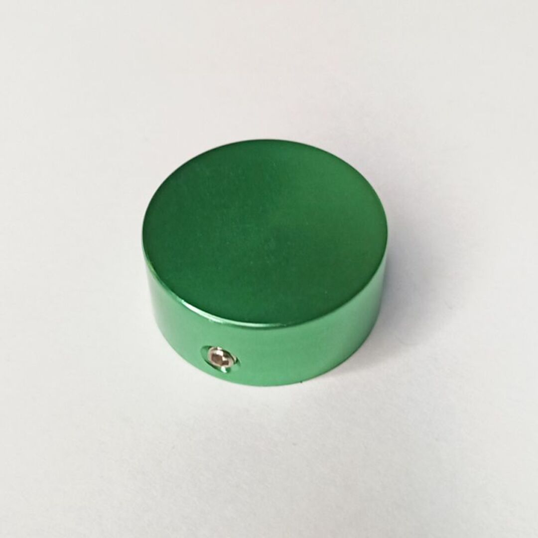 アルミニウム製 フットスイッチハット グリーン　Green 23x10mm