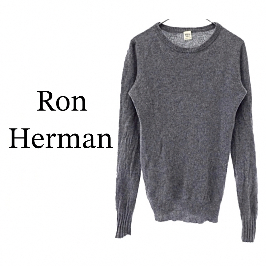 ロンハーマン Ron Herman カシミヤ100%クルーネックニット-
