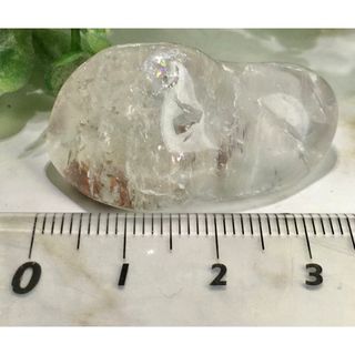 ガーデンクォーツ✨ 苔入り水晶 クリスタル 虹入り タンブル 原石の