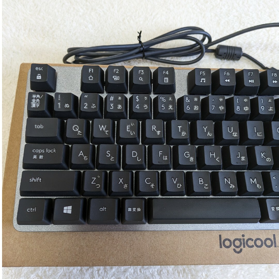 Logicool K835GPR 有線 TKL メカニカルキーボード 赤軸
