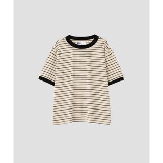 マーガレットハウエル(MARGARET HOWELL)のCOTTON LINEN STRIPE JERSEY(Tシャツ(半袖/袖なし))