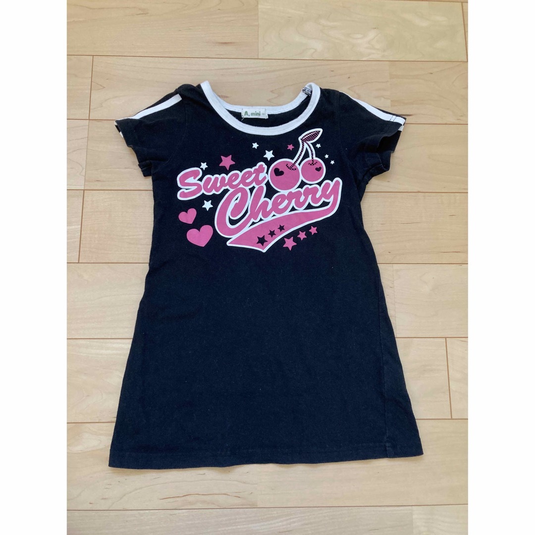 Tシャツワンピース　110 キッズ/ベビー/マタニティのキッズ服女の子用(90cm~)(ワンピース)の商品写真