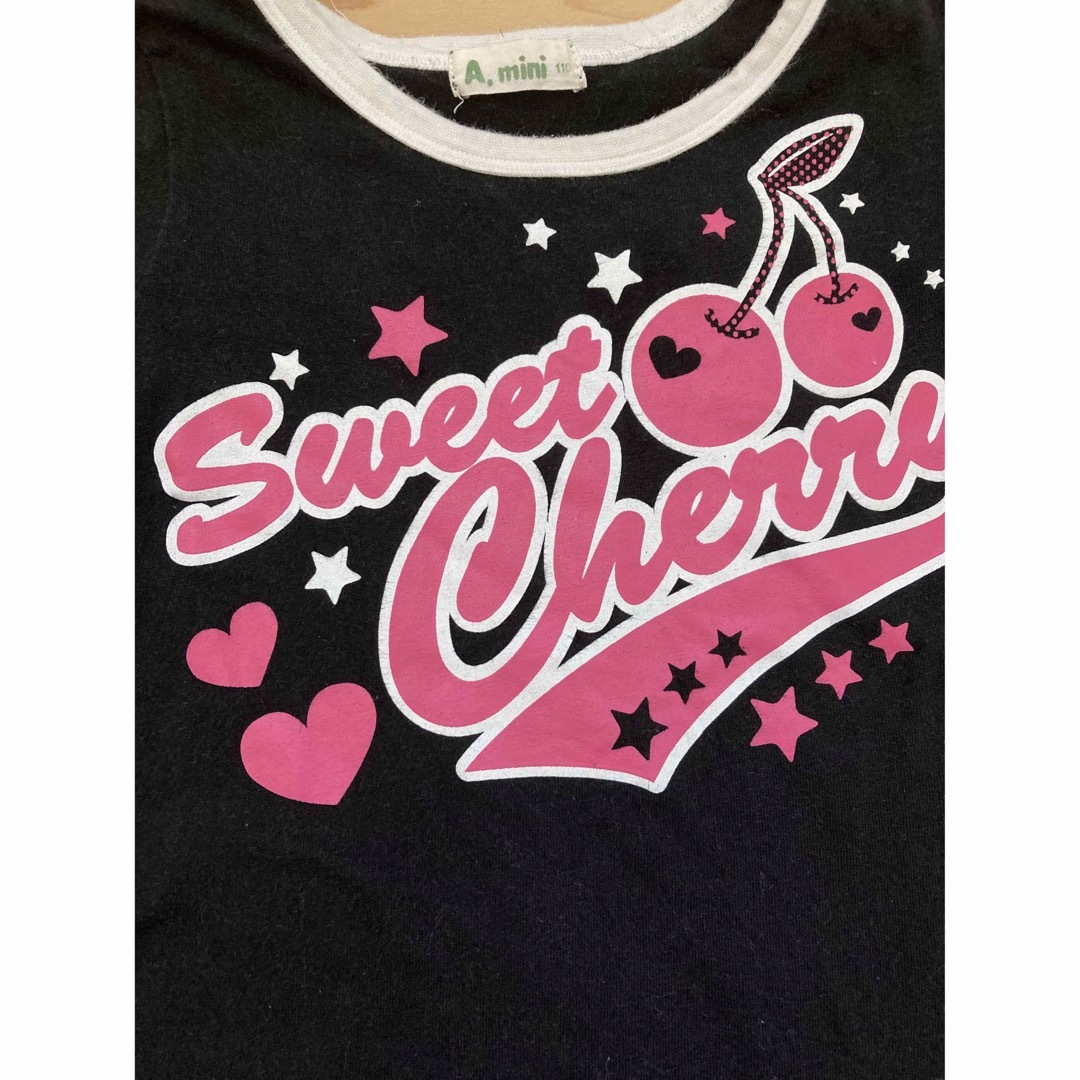 Tシャツワンピース　110 キッズ/ベビー/マタニティのキッズ服女の子用(90cm~)(ワンピース)の商品写真