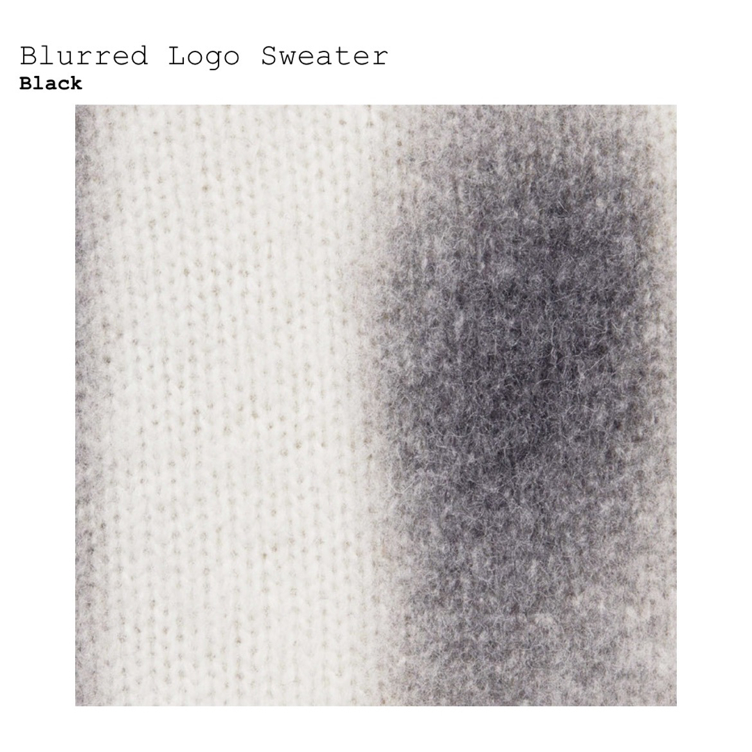 最新作 Supreme Blurred Logo Sweater -ニット/セーター