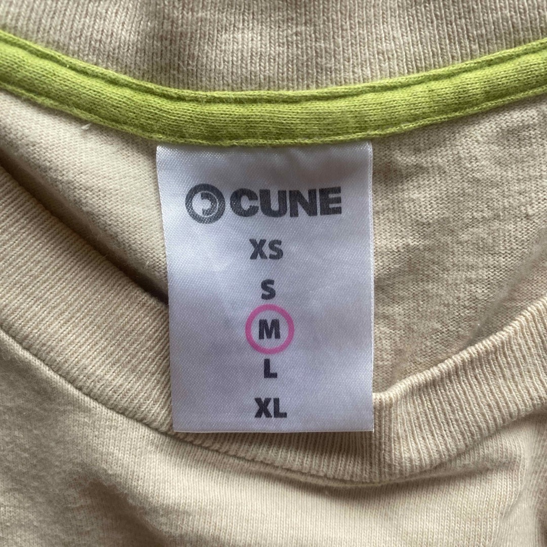 CUNE(キューン)のCUNE Tシャツ　Mサイズ メンズのトップス(Tシャツ/カットソー(半袖/袖なし))の商品写真