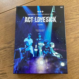 トゥモローバイトゥギャザー(TOMORROW X TOGETHER)のTXT ACT：LOVE SICK IN JAPAN（初回限定盤） DVD(ミュージック)