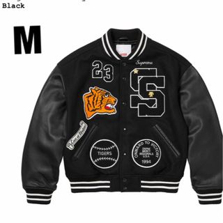 シュプリーム(Supreme)のSupreme Tiger Varsity Jacket M Black(スタジャン)