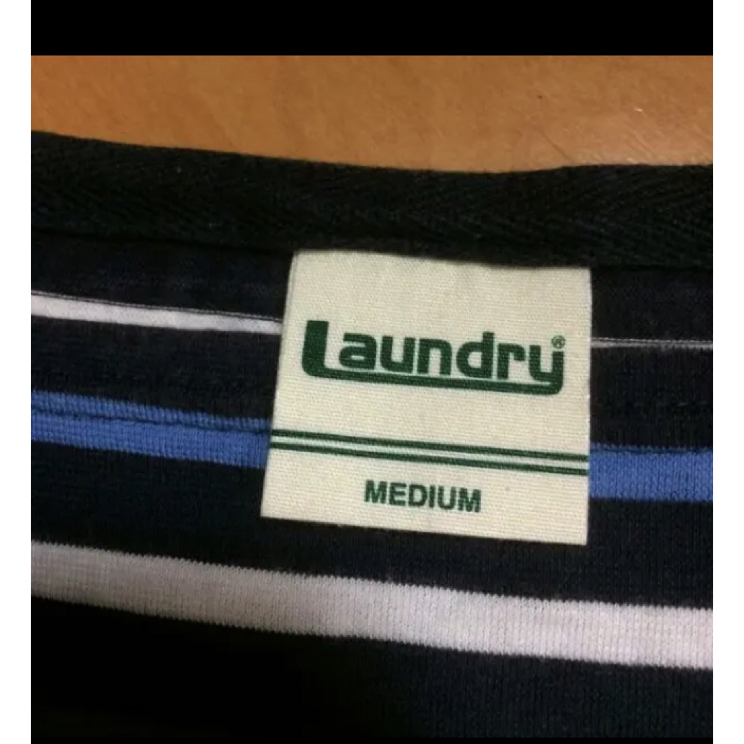 LAUNDRY(ランドリー)のランドリーマリンボーダーコットンT メンズのトップス(Tシャツ/カットソー(半袖/袖なし))の商品写真
