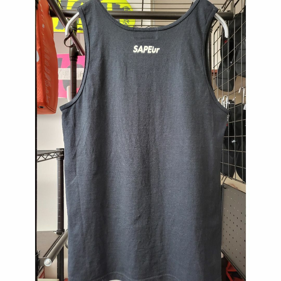 SAPEur® Tank Top Black S サプール タンクトップ