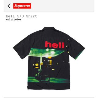 supreme Hell Tee Black Lサイズ