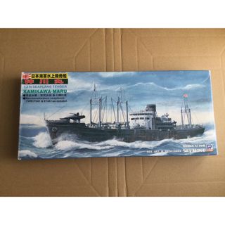 ピットロード(PIT-ROAD)の水上機母艦　神川丸（零式水観・零式水偵付属）　1/700 ピットロード　②-68(模型/プラモデル)