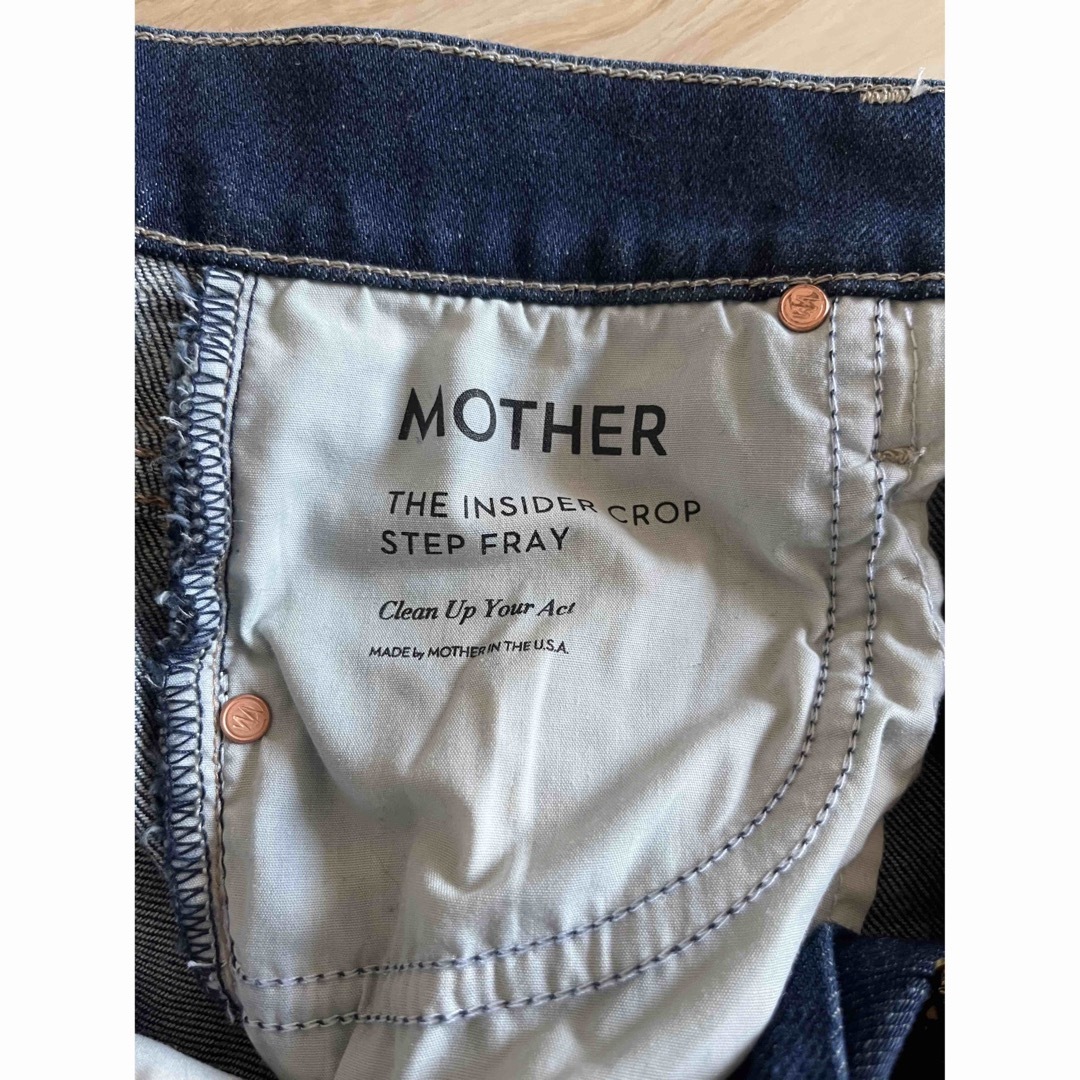 mother(マザー)のmother insider crop 23 レディースのパンツ(デニム/ジーンズ)の商品写真