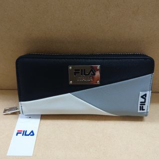 フィラ(FILA)のＦＩＬＡ 　長財布　ブラック(財布)