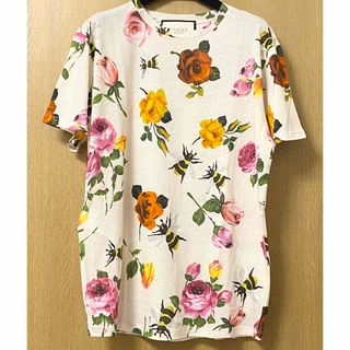 グッチ(Gucci)のGUCCI グッチ Tシャツ 花柄 フローラ ハチ Mサイズ 新品未使用(Tシャツ(半袖/袖なし))