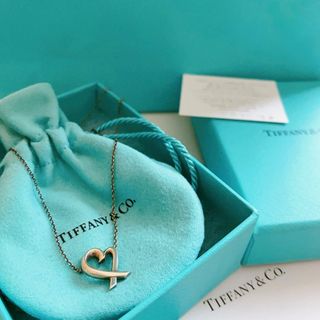 ティファニー(Tiffany & Co.)のティファニー ラビングハート ネックレス(ネックレス)