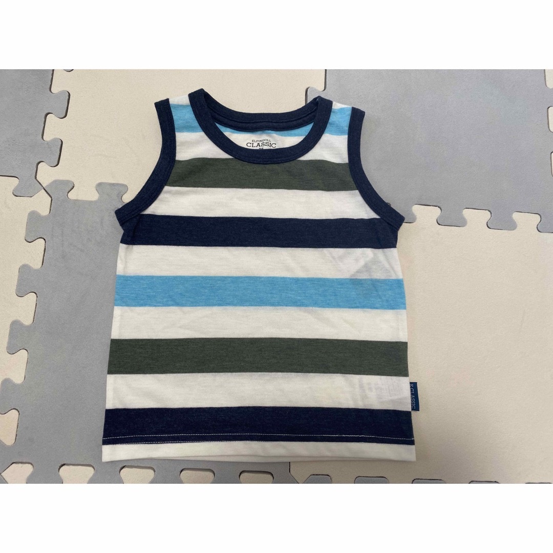 西松屋(ニシマツヤ)のタンクトップ 95cm キッズ/ベビー/マタニティのキッズ服男の子用(90cm~)(Tシャツ/カットソー)の商品写真