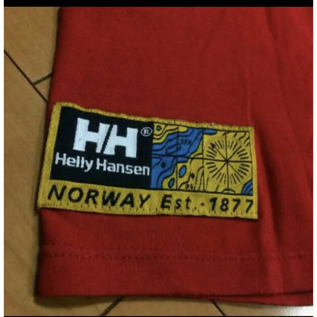 HELLY HANSEN(ヘリーハンセン)のヘリーハンセンシーギアレッドコットンt メンズのトップス(Tシャツ/カットソー(半袖/袖なし))の商品写真