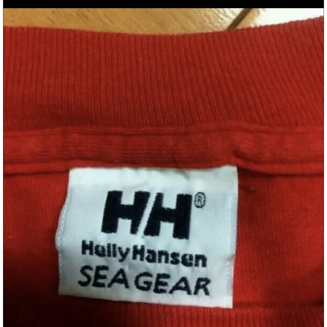 HELLY HANSEN(ヘリーハンセン)のヘリーハンセンシーギアレッドコットンt メンズのトップス(Tシャツ/カットソー(半袖/袖なし))の商品写真