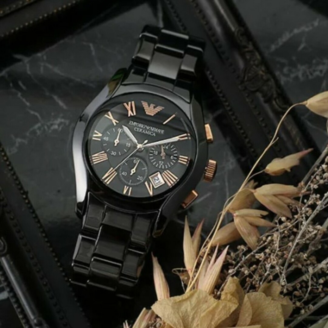 Emporio Armani(エンポリオアルマーニ)の未使用新品☆　エンポリオアルマーニ　AR1410　EMPORIO ARMANI メンズの時計(腕時計(アナログ))の商品写真